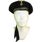 Gorra de marinero de la Kriegsmarine y cubierta superior blanca desmontable