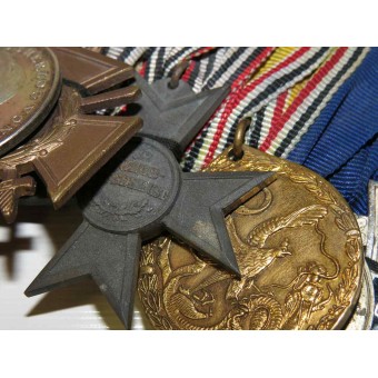 Medalla de bar con 12 medallas de período de 1900 hasta el 40 de. Espenlaub militaria