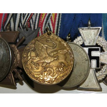 Medalla de bar con 12 medallas de período de 1900 hasta el 40 de. Espenlaub militaria