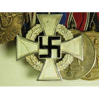 Medal bar with 16 medals, from pre-ww1 period till ww2. Espenlaub militaria