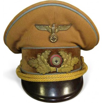 NSDAP Political Visor Hat voor het Ots-niveau (Ortsleitung). Espenlaub militaria