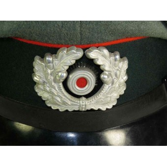 Chapeau de pare-soleil de sous-officier dartillerie Wehrmacht Heer. Espenlaub militaria