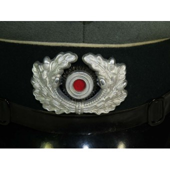 Wehrmacht Heer infanteri NCOs visor hatt av Pekuro. Espenlaub militaria