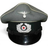 Wehrmacht Heer infanteri NCOs visor hatt av Pekuro