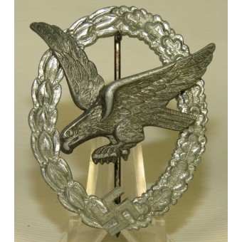Air Gunner Badge Senza Lightning di B e NL, Luftwaffen-Fliegerschutzen-Abzeichen. Espenlaub militaria