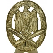 Allgemeine Sturmabzeichen - Distintivo generale d'assalto classe argento. Forma arrotondata