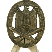 Distintivo in ottone precocemente stampato Allgemeine Sturmabzeichen - Distintivo generale d'assalto
