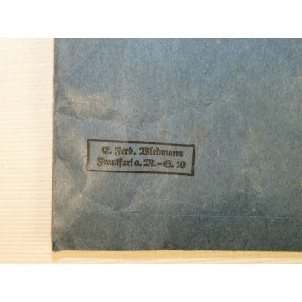 Eisernes Kreuz 1939, Järnkorset andra klass-E. Ferdinand Wiedmann, med kuvert. Espenlaub militaria