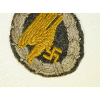 Fallschirmschutzen Abzeichen, versión paño. Espenlaub militaria