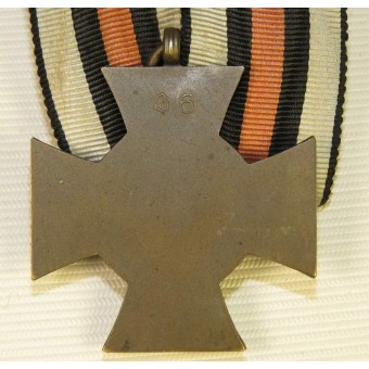 G 6 markiert WW1 1914-18 Gedenkkreuz für Kriegsveteranen auf einem Stab. Espenlaub militaria