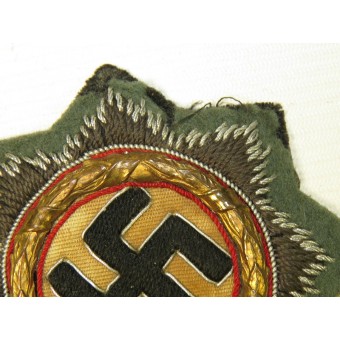 Duits kruis in goud 1941. Doek Feldgrau Wol voor Wehrmacht Heer. Espenlaub militaria