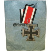 Croix de fer/ Eisernes Kreuz 1939 par Moritz Hausch avec sac d'origine