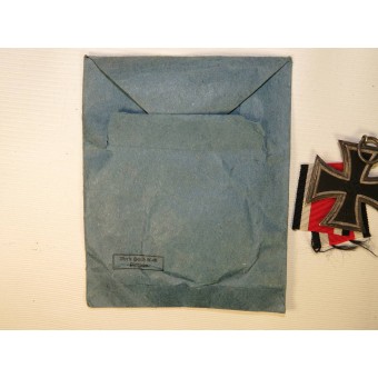 Eisernes Kreuz/ Eisernes Kreuz 1939 von Moritz Hausch mit Ausgabetasche. Espenlaub militaria