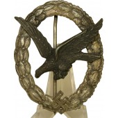 Late war low quality Air Gunner Badge Without Lightning