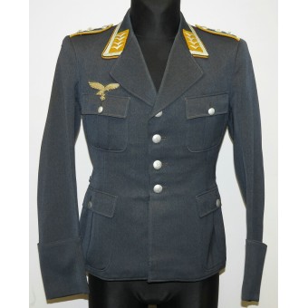 Luftwaffe Oberfeldwebel del personale di volo o di paracadutisti (Fallschirmjager) tunica privato su misura e pantaloni. Espenlaub militaria