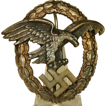 Luftwaffe observatörer Badge-Beobachterabzeichen av Assmann. Espenlaub militaria