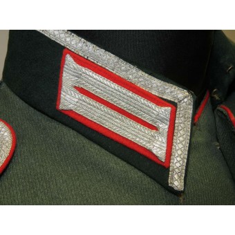 Dienstrock / Ausgehrock för artilleri der Spiess med rang av Oberfeldwebel för arty rgt 116. Espenlaub militaria