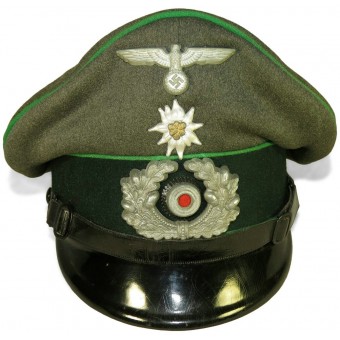Gebirgsjäger chapeau de pare-soleil - Schirmmütze par Pekuro. Espenlaub militaria