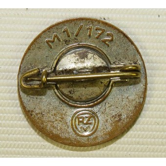 Membro distintivo NSDAP M1 / ​​172-Walter und Henlein-Gablonz an der Neisse. Espenlaub militaria