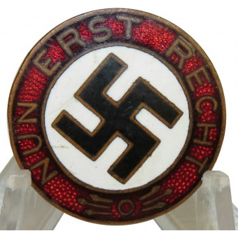 NUN ESTERT RECHT PRE NSDAP Sympathisant Badge. Espenlaub militaria