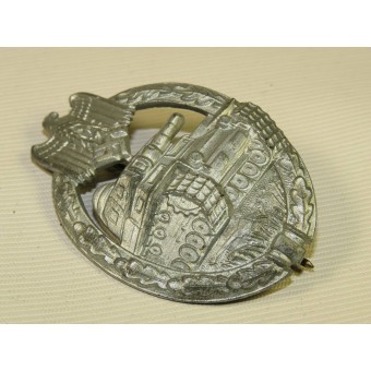 Panzerkampfabzeichen - Tank assault badge, die stamped type.. Espenlaub militaria