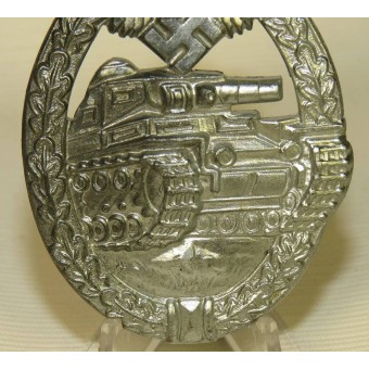 Silver Panzerkampfabzeichen-tank Assault Badge, zink. Espenlaub militaria