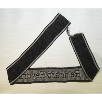 Нарукавная лента БеВо SS-Gebirgsjäger-Regiment 11 Reinhard Heydrich. Espenlaub militaria