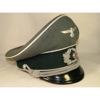Wehrmacht Heer Schirmmütze - sombrero de visera de infantería. Espenlaub militaria