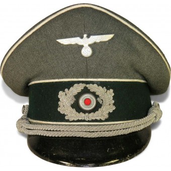 Wehrmacht Heer Schirmmütze - chapeau Visor pour linfanterie. Espenlaub militaria