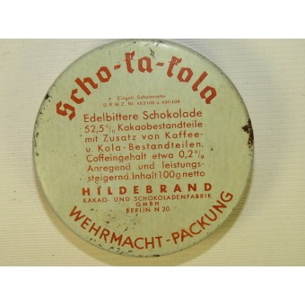 Wehrmacht Scho-ka-kola choklad från 1941. Espenlaub militaria
