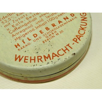 Wehrmacht Scho-ka-Kola-suklaa, päivätty 1941. Espenlaub militaria