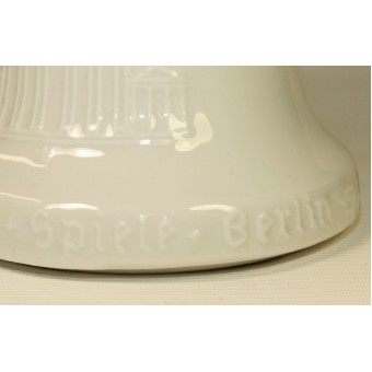 11th Olympic Games in Berlin souvenir porcelain bell 11. XI. Olympischen Spiele 1936 Berlin. Espenlaub militaria