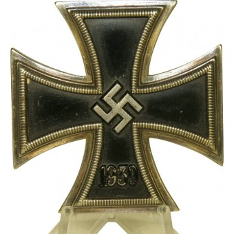 1939 Iron Cross Ensimmäinen luokka Ei merkintöjä.. Espenlaub militaria