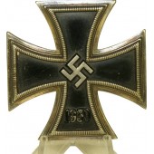 1939 Cruz de hierro de primera clase sin marcas.