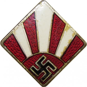 Terzo Reich Associazione nazionale di ginnastica e allenatori sportivi distintivo pin. Espenlaub militaria