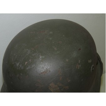 M Tedesco 35 singolo decalcomania casco mimetizzato Q64. Espenlaub militaria