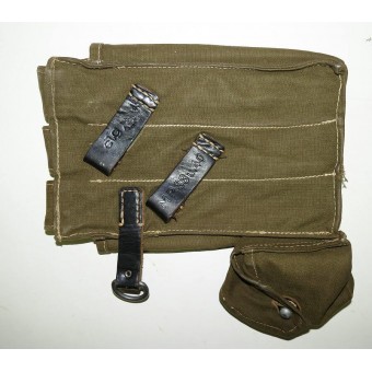Coppia di sacchetti per pistola MP 38 & 40 mitragliatore / Magazintasche MP38 u. 40. Mint.. Espenlaub militaria