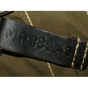 Подсумки для МП 38/40 с маркировкой MP38 u. 40 – clg43 – WaA 66. Espenlaub militaria