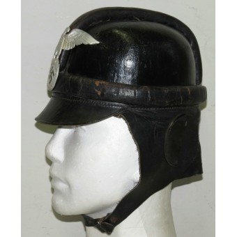 Cuoio casco primo modello NSKK motociclisti. Espenlaub militaria