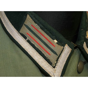 Oberfeldwebel es del 227 Regimiento de Artillería Ligera Ostfront túnica. Espenlaub militaria