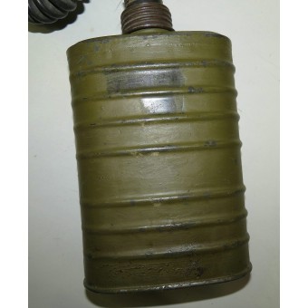 Gasmask BS med ShM1 gummimask, filter MO-2 och bärväska. Espenlaub militaria