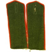 RKKA artillery shoulder straps for overcoat, private rank, M1943