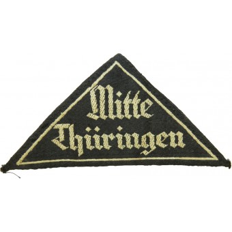 BDM triángulo distrito de Mitte Thüringen. Espenlaub militaria
