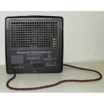 Ricevitore DKE-1938 radio Deutscher Kleinempfanger. Espenlaub militaria