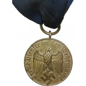 Dienstauszeichnung der Wehrmacht für 4 Dienstjahre. IV Klasse Auszeichnung für langjährige Dienste