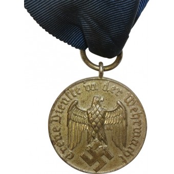Dienstauszeichnung der Wehrmacht für 4 Dienstjahre. IV Service Award Class Lungo. Espenlaub militaria