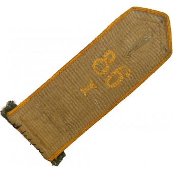 Allinizio pre 1936 spalla Hitlerjugend cinghia Bann 86, in filodiffusione giallo. Espenlaub militaria