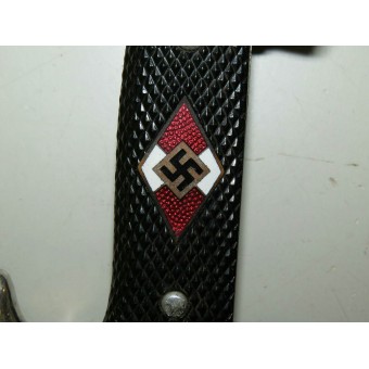 Hitlerjugend Fahrtenmesser, con el lema Blut und Ehre- M7 / 37 RZM 1938. Espenlaub militaria