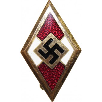 HJ Golden Honor Badge M 1/120 RZM, WILHELM DUUMER. Espenlaub militaria