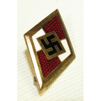 HJ Golden Honor Badge M 1/120 RZM, Wilhelm Deumer. Espenlaub militaria